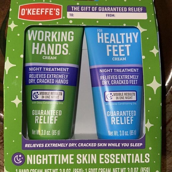 O’Keeffe’s Nighttime Skin Essentials Working Hands Healthy Feet Treatment - Picture 6 of 6